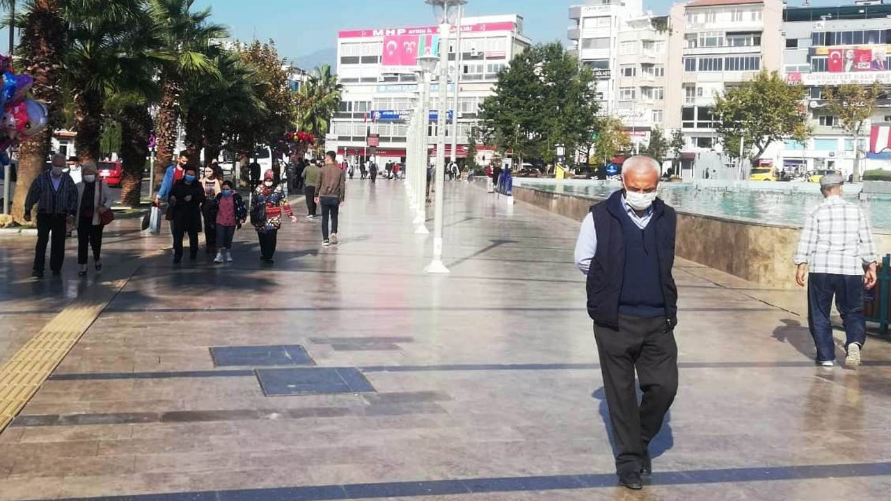 Aydın'da 65 yaş üstüne sokağa çıkma kısıtlaması