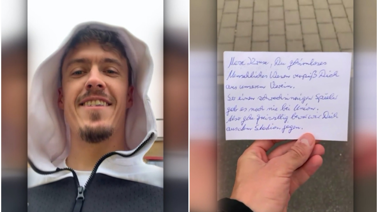 Max Kruse'ye hakaret mektubu