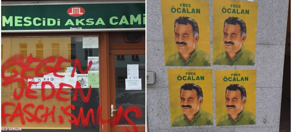 PKK'lılardan camiye çirkin saldırı