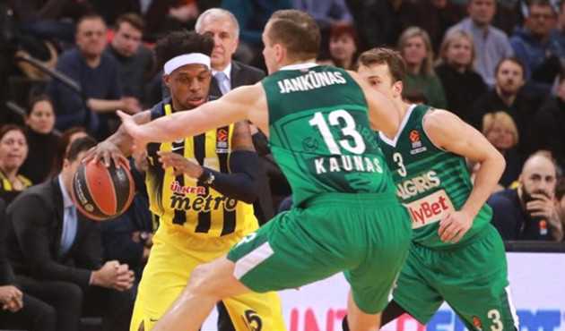 Fenerbahçe Litvanya'da alev aldı