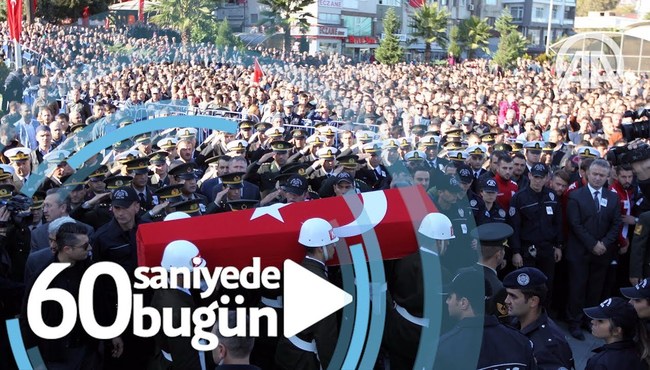 60 saniyede bugün 3 Kasım 2017