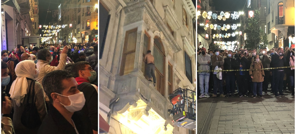 Koronavirüsü unutup intihar şov izlediler