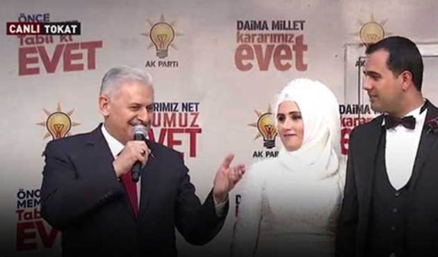 Tokat'taki mitingde bir ilk yaşandı! / VİDEO
