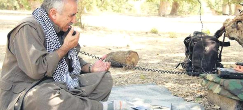 Kandil'de teröristler kazan kaldırdı