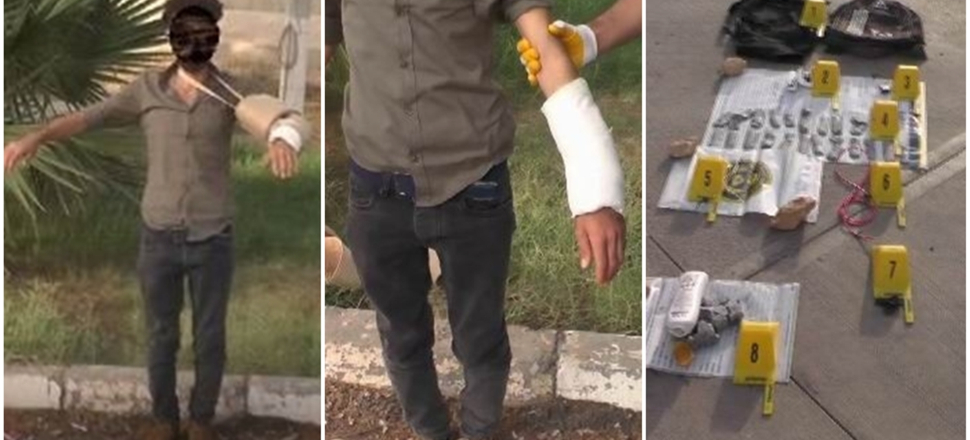 PKK'lı terörist patlamaya hazır bombayla yakalandı