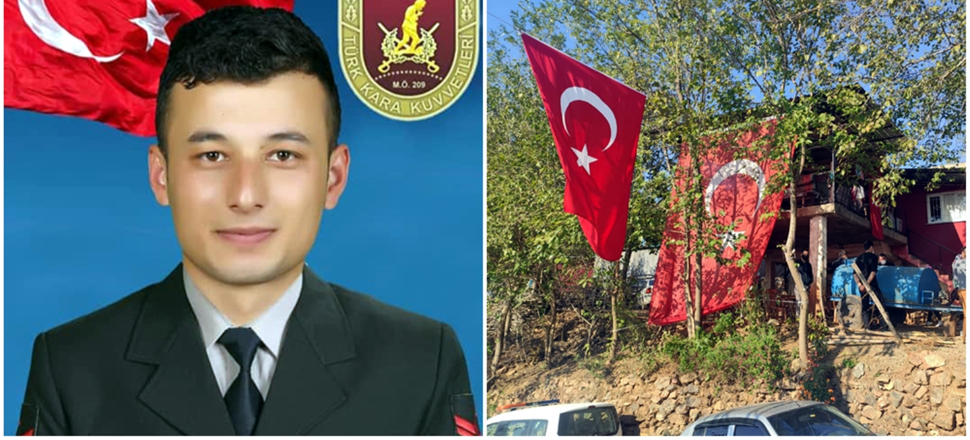 Irak sınırında bir asker şehit oldu