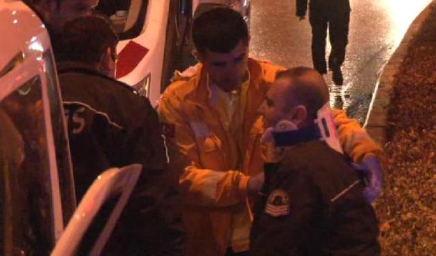 Başkentte polis-şüpheli kovalamacası kazayla bitti