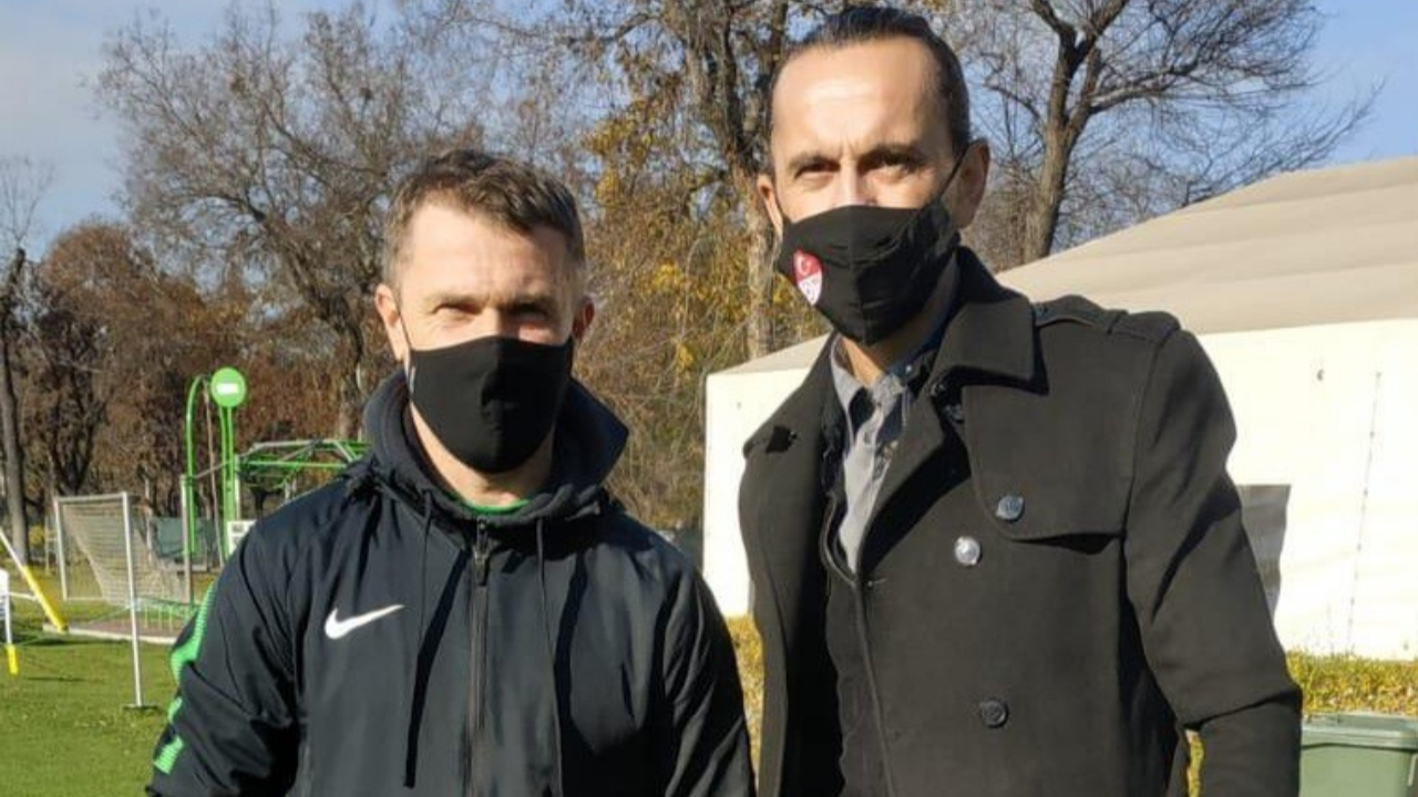 Sergei Rebrov&Tuncay Şanlı hasret giderdi