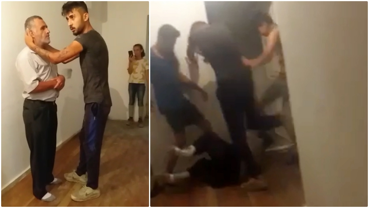 Seyyar satıcıyı eve çağırıp dövdüler!