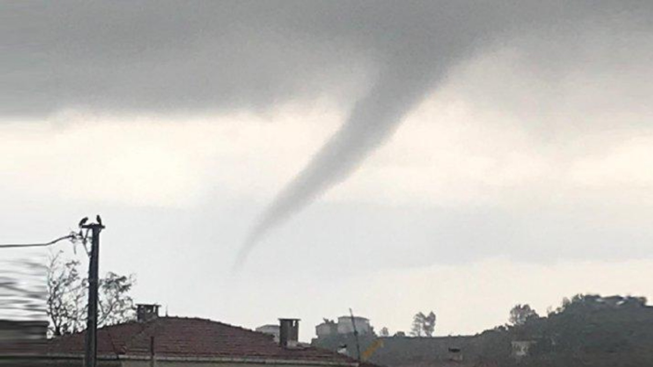 İstanbul'da hortum paniği
