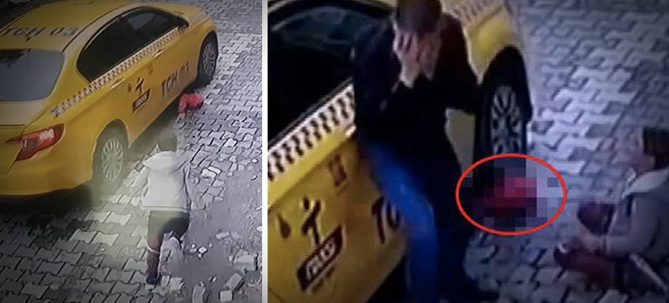 Esenyurt'ta feci kaza: 4 yaşındaki çocuk taksinin altında kaldı