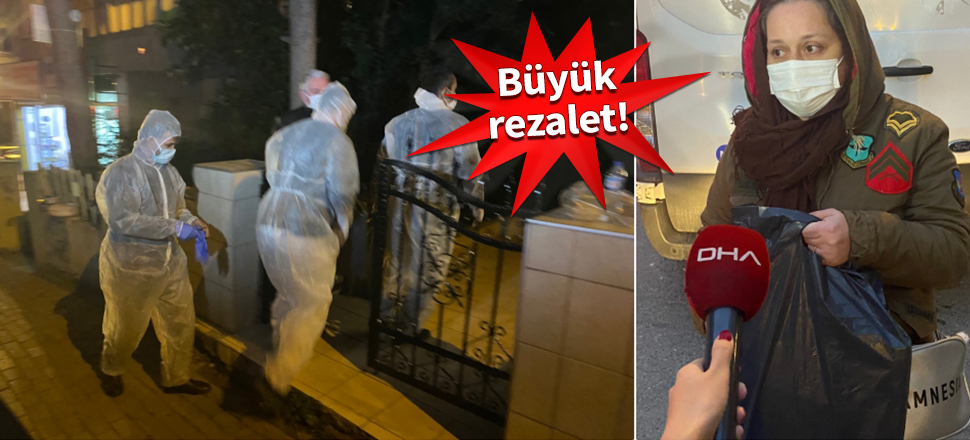 İBB ekipleri ceset torbası verip 'Siz indirin' dedi