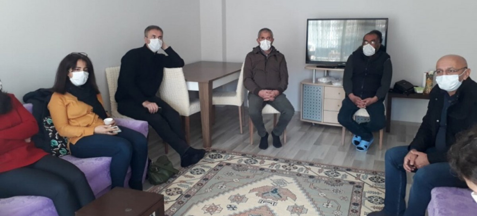 HDP'den öldürülen teröristin ailesine taziye