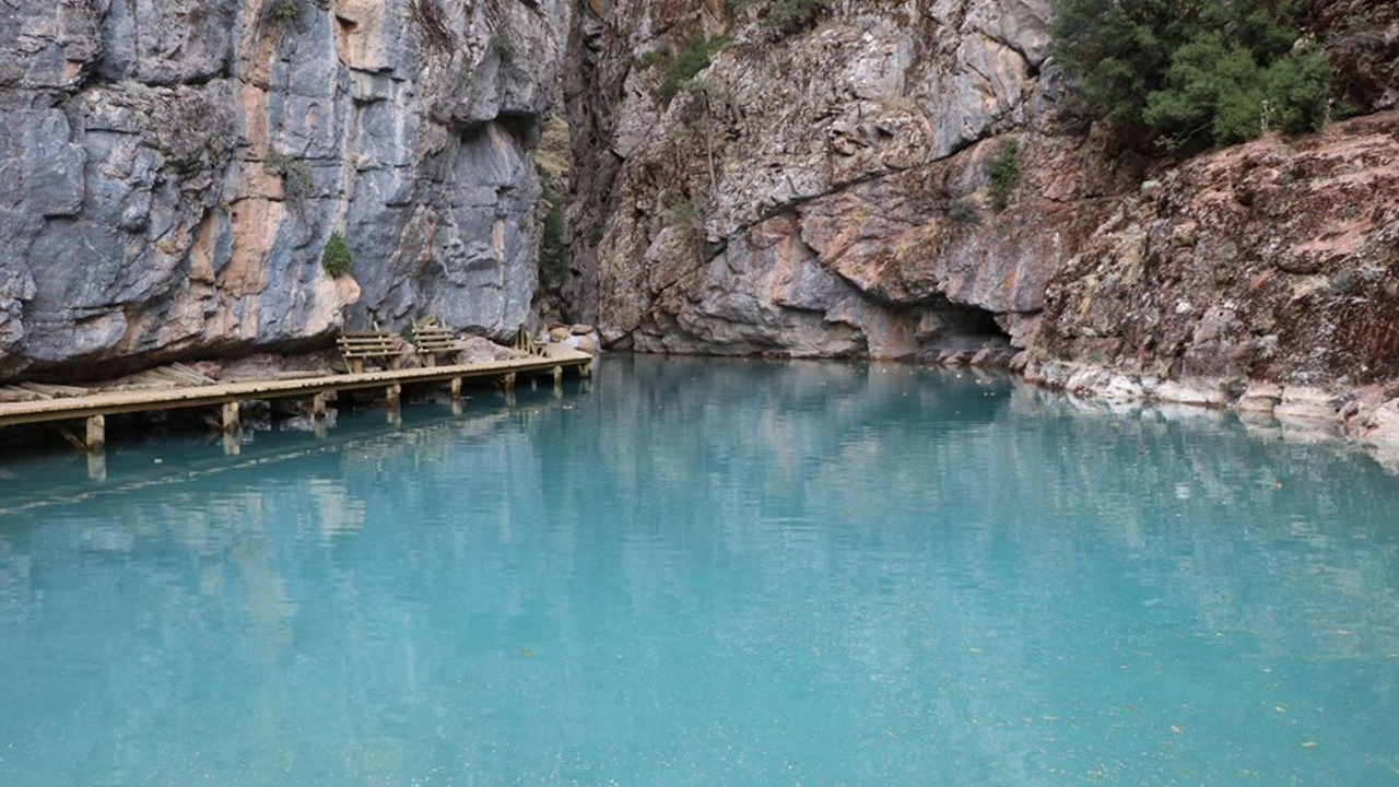 Mahalle halkının korkup yaklaşamadığı Olukbaşı Kanyonu turizme kazandırılıyor!