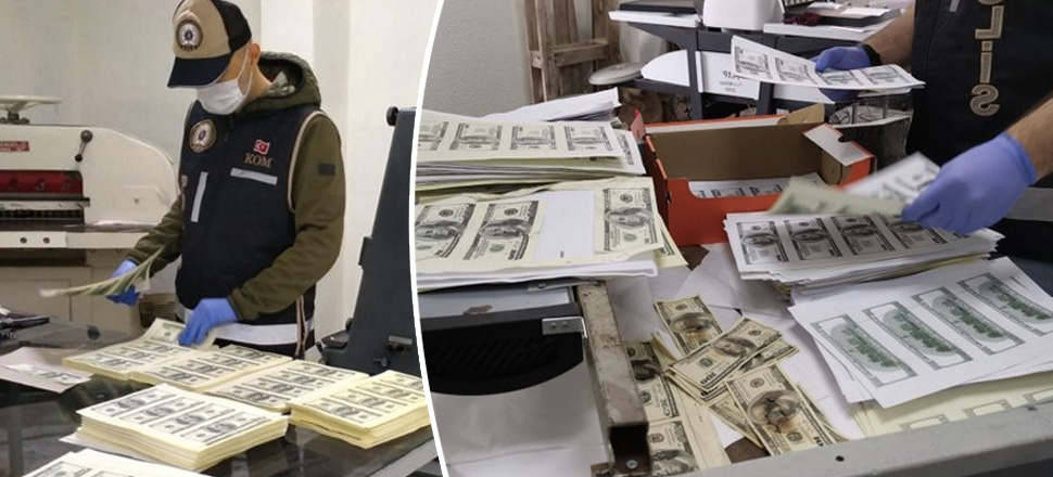 Kocaeli’de ‘sahte dolar’ baskını! Yaklaşık 1,5 milyon dolar...