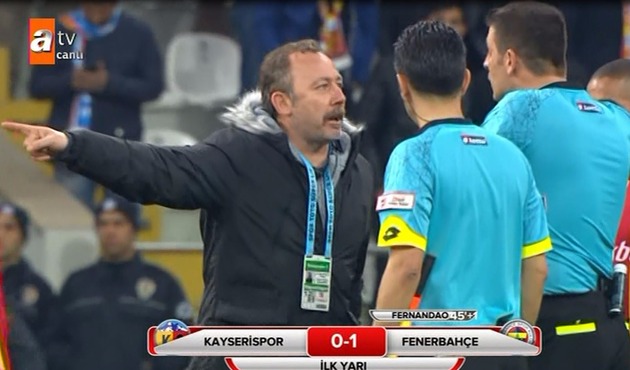 Fenerbahçe'nin attığı gol Sergen Yalçın'ı çıldırttı