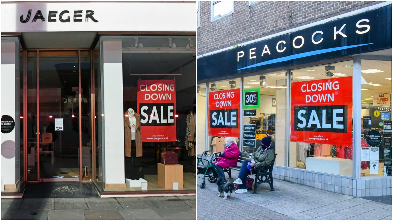 Korona 2 perakende devini iflasa sürükledi