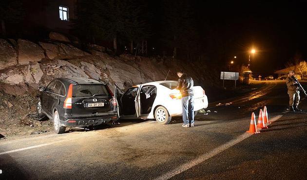 Pütürge Kaymakamı Erkan Savar kaza yaptı