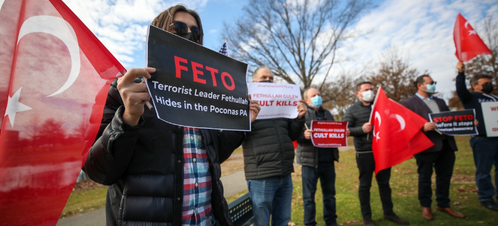 FETÖ'nün ABD'de Türkiye karşıtı faaliyetleri protesto edildi