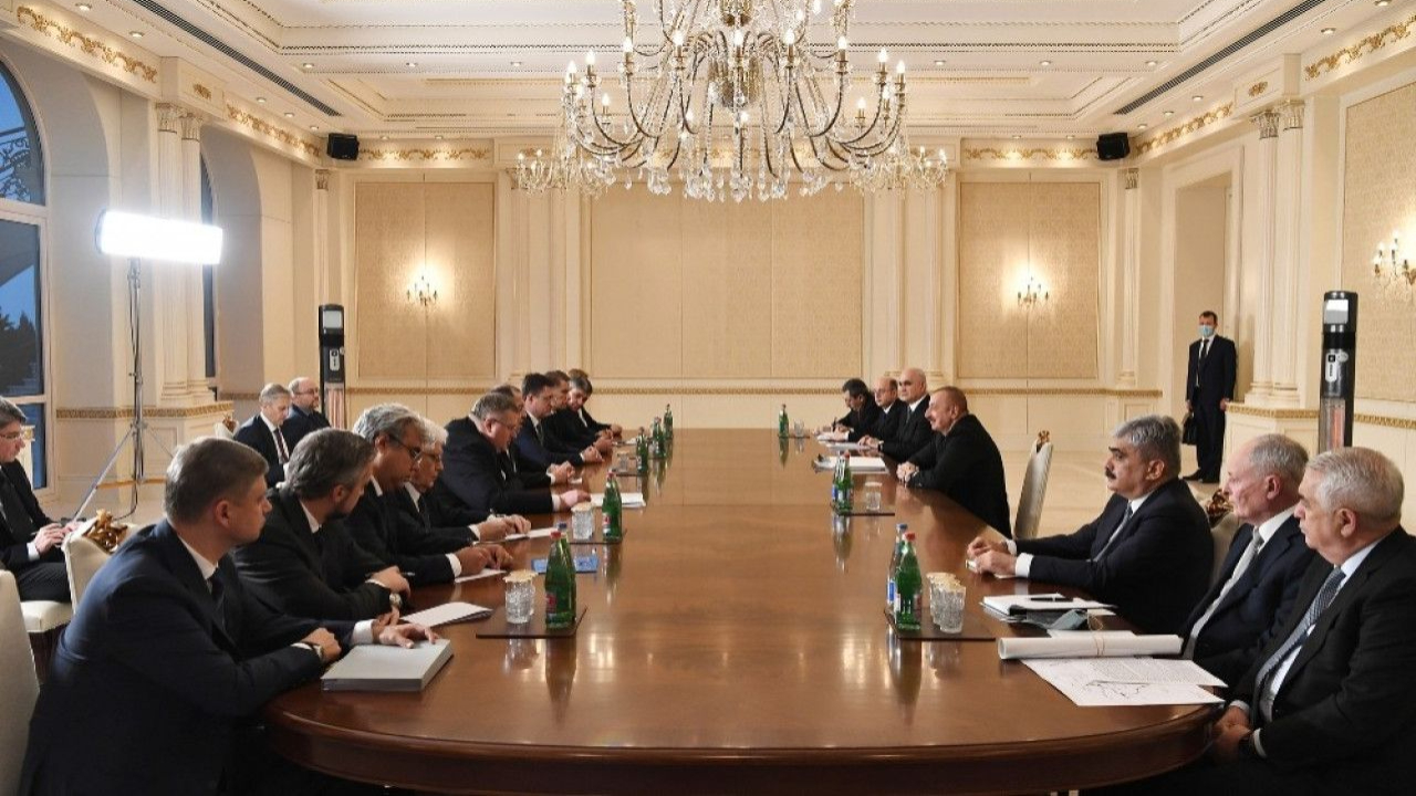 Aliyev, Erdoğan'ın oynadığı role dikkat çekti