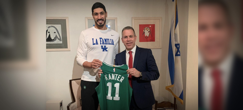 İsrail'in üst düzey isminden FETÖ'cü Enes Kanter'e ziyaret!