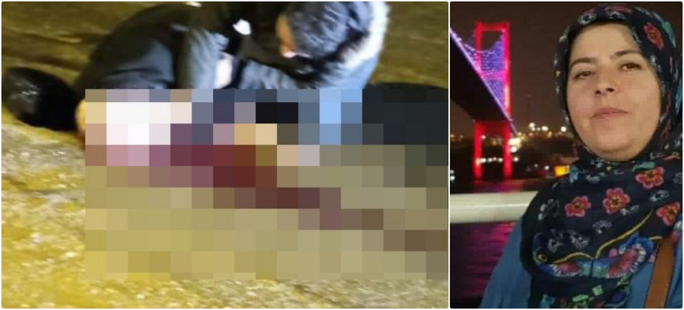 Karısını hareket halindeki araçtan attı