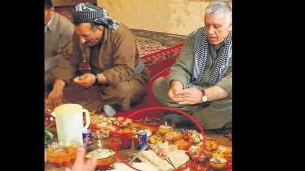 Teröristler sefalette elebaşları ise ziyafette