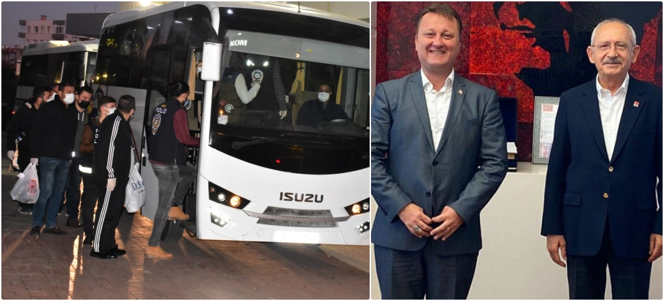 Başkan Aksoy adliyeye sevk edildi
