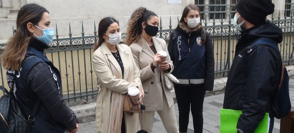 Turistten polise küstah çıkış: Kapa çeneni