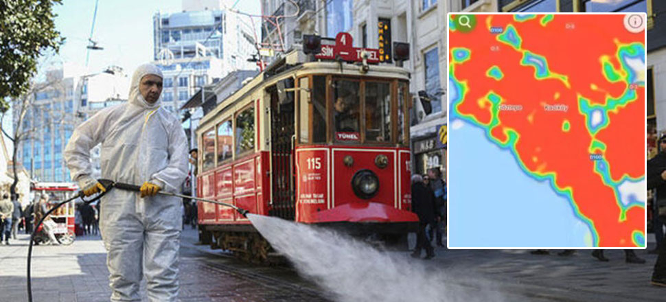 Haritada yeşil alan kalmadı