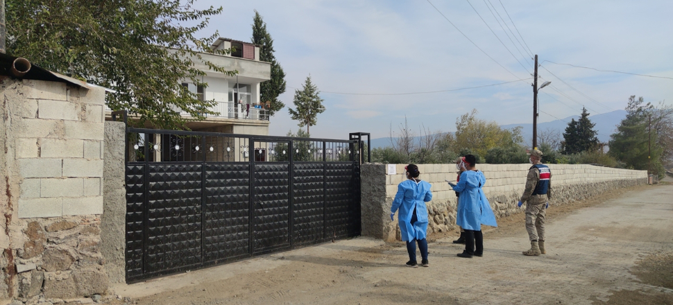 Çanakkale'de 7 köy karantinaya alındı