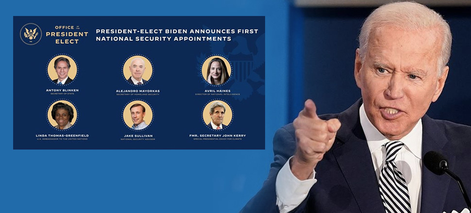 Biden olası kabinesine ilişkin ilk isimleri açıkladı!