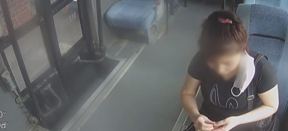 Özbek kadına minibüste korku dolu anlar yaşattı