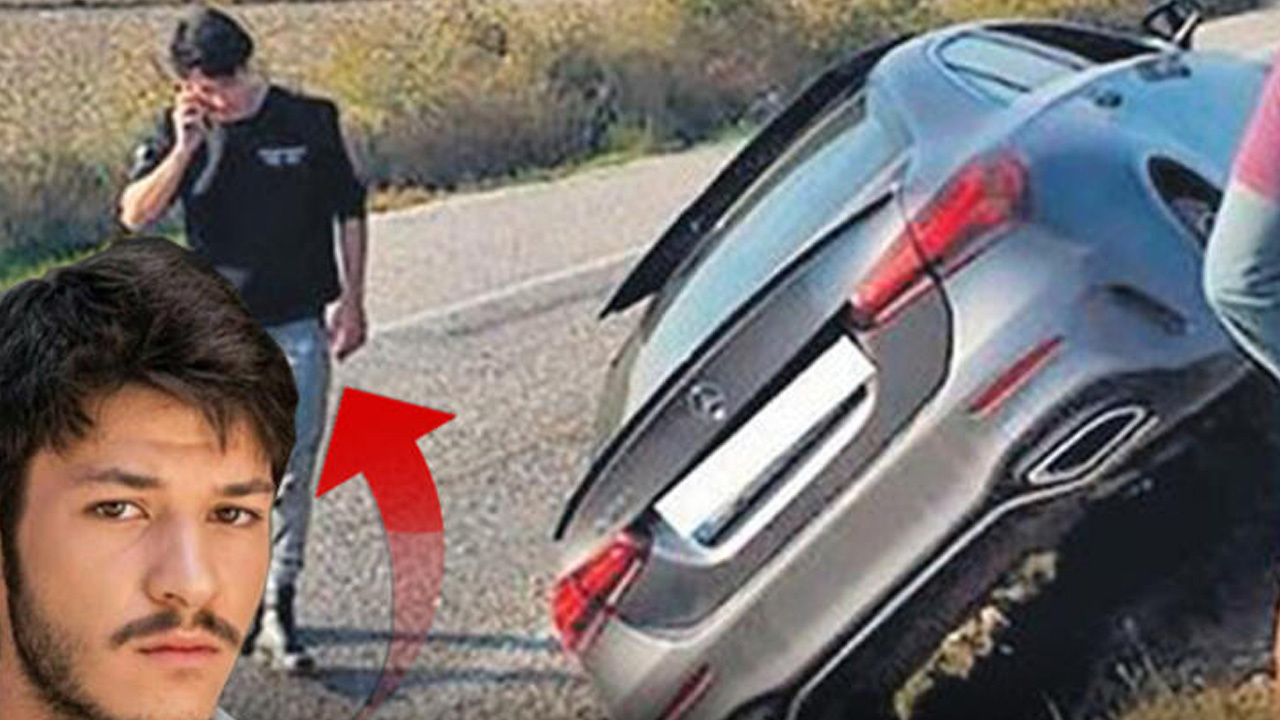 Kubilay Aka kaza yaptı şarampole yuvarlandı!