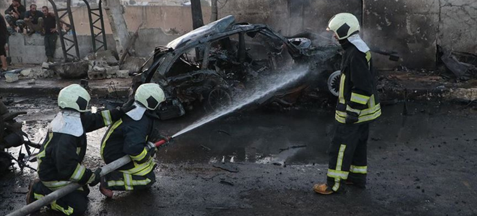 Afrin'de bombalı araçla saldırı