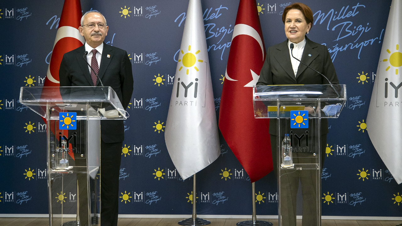 Kılıçdaroğlu ve Akşener'den ortak basın açıklaması