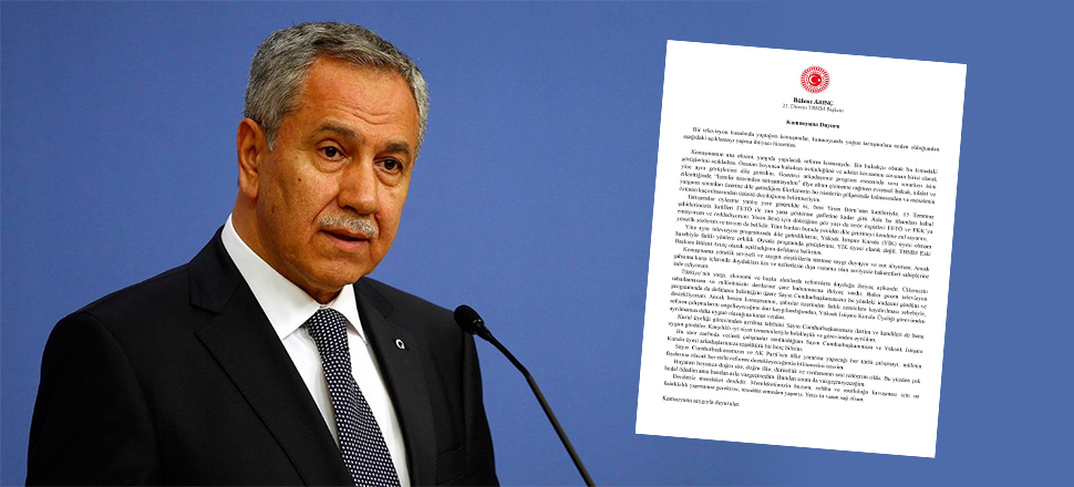 Arınç'ın istifasının perde arkası