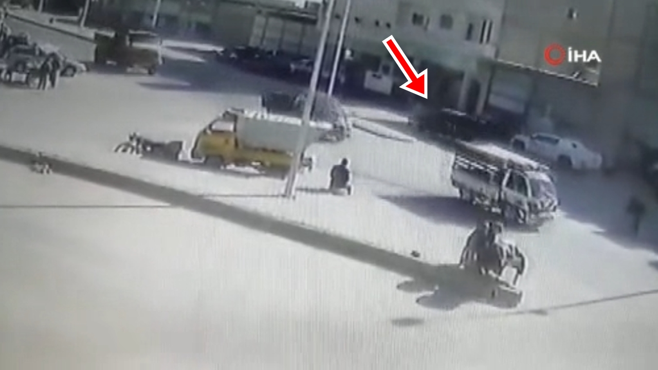 Bab'daki patlama anı böyle kaydedildi