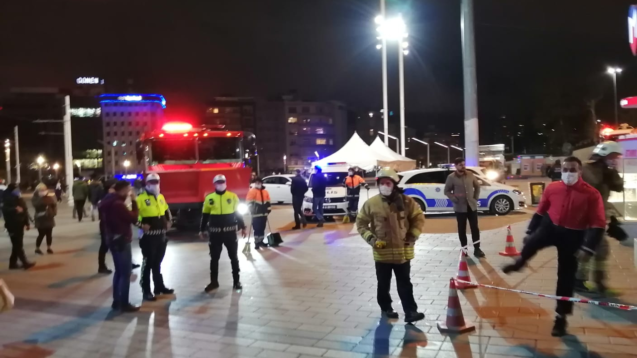 Taksim metrosunda intihar girişimi