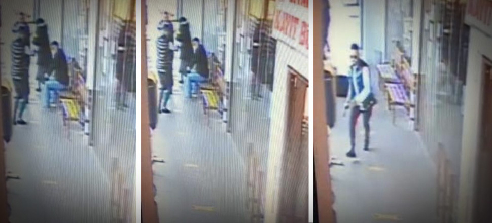 Cezaevi önündeki cinayet anı kamerada!
