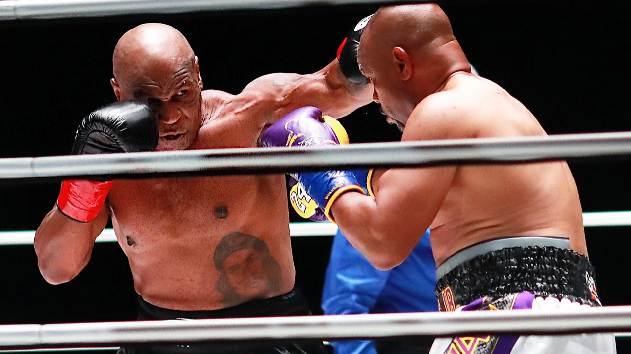 Mike Tyson - Roy Jones maçından galip çıkmadı!