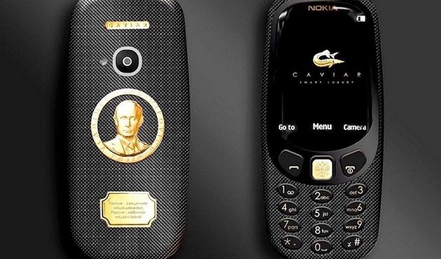 Efsane 3310'a Putin modeli! 30 kat pahalı olacak