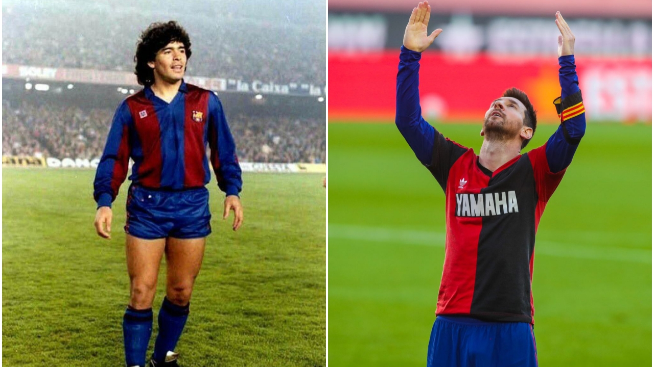 Lionel Messi'den duygulandıran Maradona anması