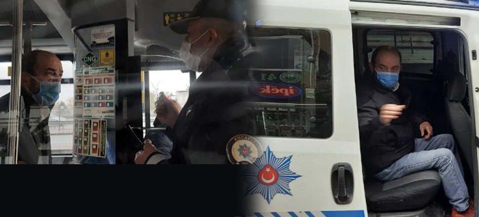 HES kodu olmadan otobüse binmek isteyince polis çağırıldı!