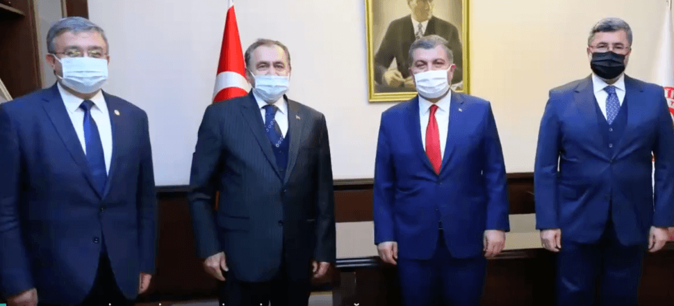 TBMM'de milletvekilleriyle buluştu