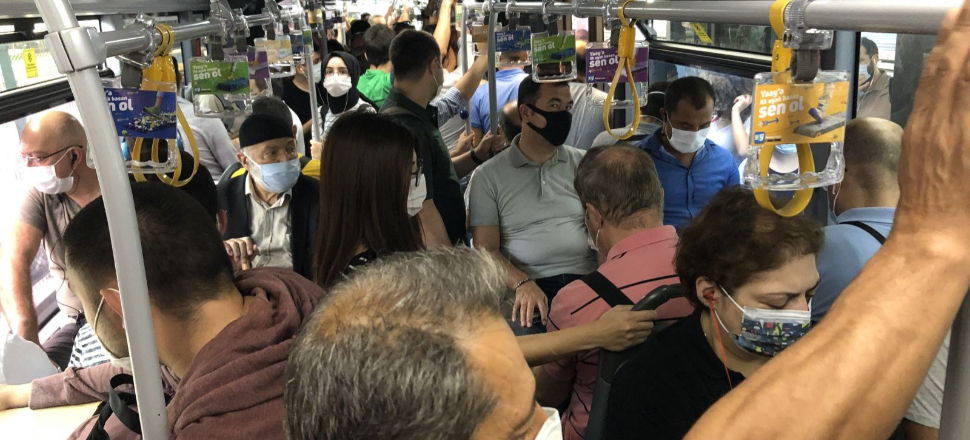 İstanbul'da korona İBB otobüslerinden yayılıyor