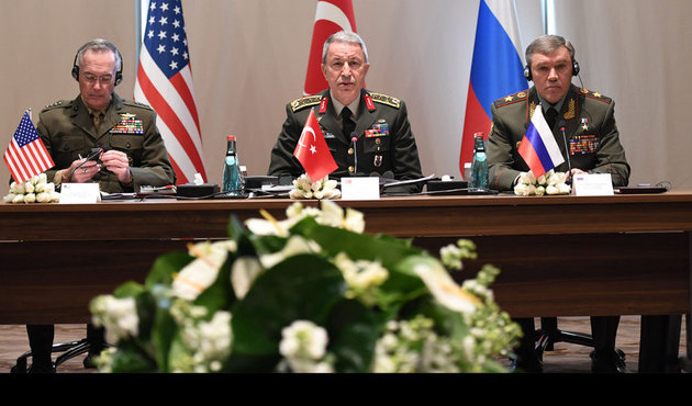 Türk, Rus ve ABD Genelkurmay Başkanları Antalya'da bir araya geldi!