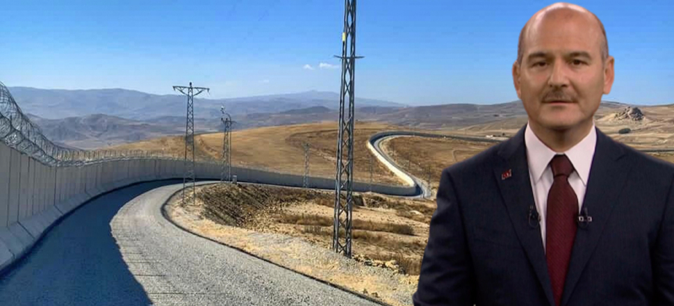 Bakan Soylu 'Şükür' diyerek paylaştı: Güvenlik Duvarı Projesi sona erdi
