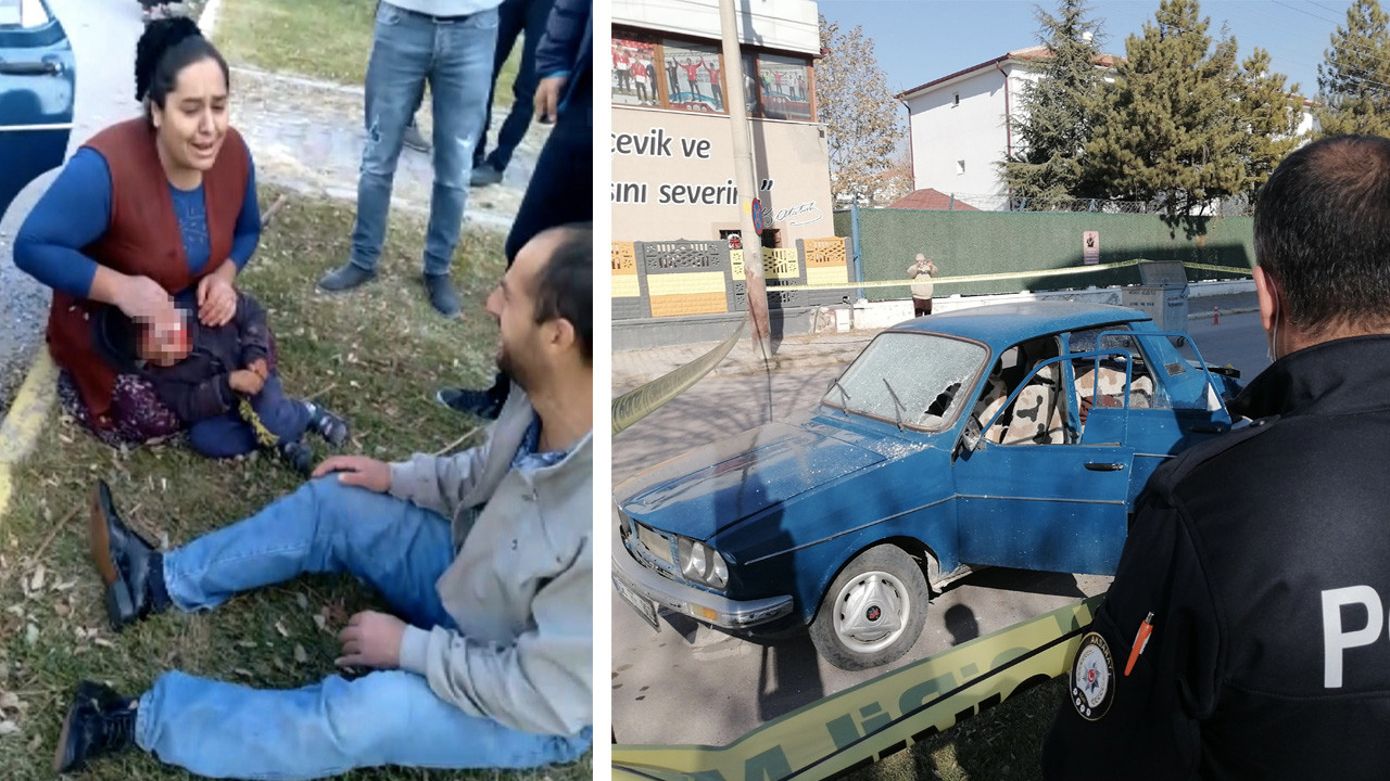 4 yaşındaki çocuk başından vurularak ağır yaralandı!