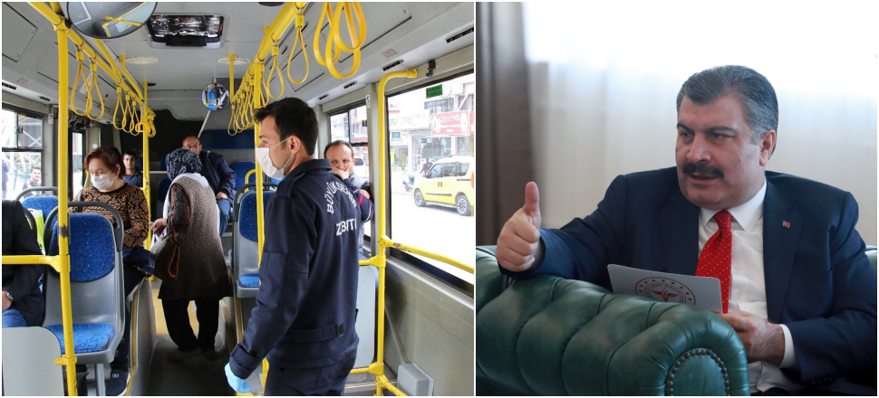 Koronavirüs’ü daha çok kişiye taşımamak için toplu taşıma hizmetlerimizi kısıtlıyoruz.